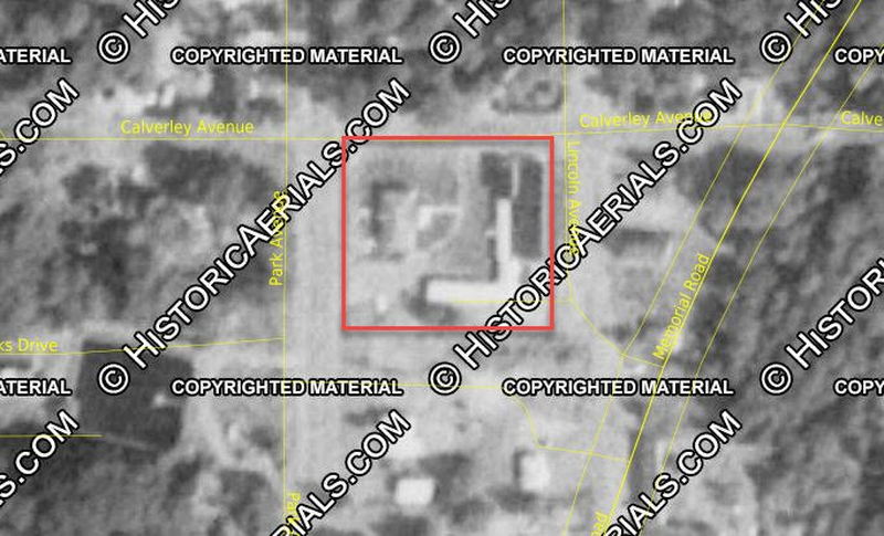 Tonys TV Motel - 1975 Aerial (newer photo)